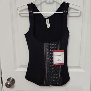 Jack London Colombian Reducing Latex Waist Trainer Body Shaper Corset Black S
